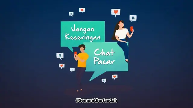 Seberapa sering kamu kirim pesan ke pasangan dalam satu hari? Jangan terlalu sering genks, ternyata keseringan kirim pesan ke pasangan gak baik untuk kesehatan.