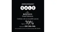 Rococo Gelar Anniversary Sale, Diskon Hingga 70 Persen