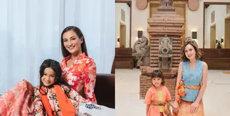 Beberapa anak artis berikut ini sudah ditanamkan nasionalisme sejak kecil dengan kenakan kebaya. Ada siapa saja? [@atiqahasiholan @shandyaulia]