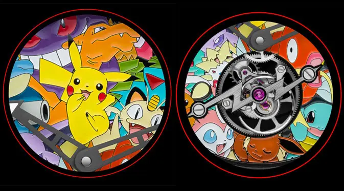 Jam tangan bertemakan Pokemon ini seharga Rp 3,4 miliar. (Doc: Gamespot)