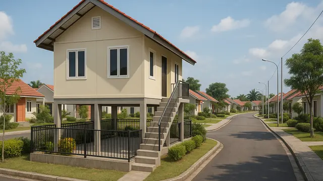 Rumah Bagus Sederhana di Perumahan Subsidi/via GPT