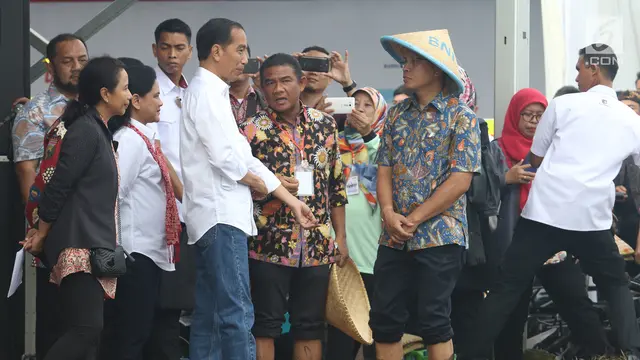 Presiden Jokowi Tinjau Gerakan Musim Tanam di Garut