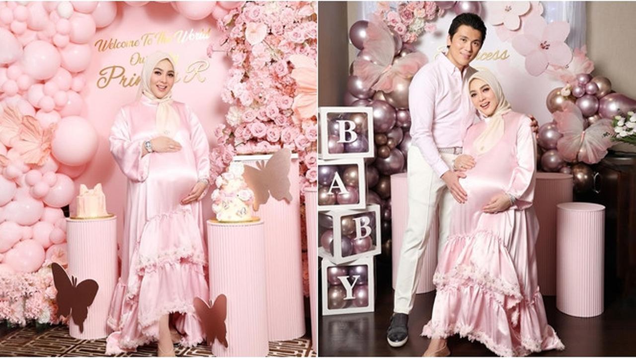 7 Potret Syahrini Umumkan Kelahiran Anak Pertama, Tepat di Hari Ultah ke-44