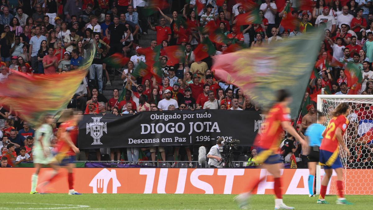 Momen Penghormatan untuk Diogo Jota di Women's Euro 2025