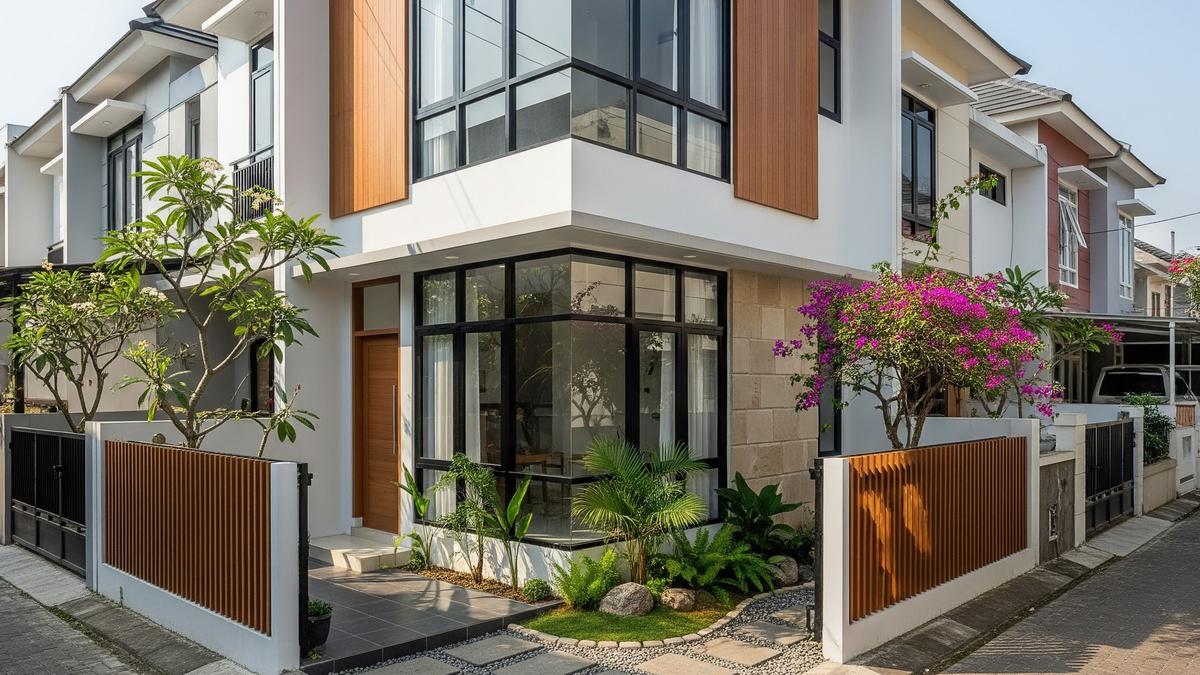 9 Desain Rumah Hook di Lahan Sempit, Maksimalkan Potensi Ruang dan Estetika