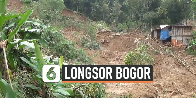 VIDEO: Longsor Bogor, 4 Warga Meninggal 3 Hilang