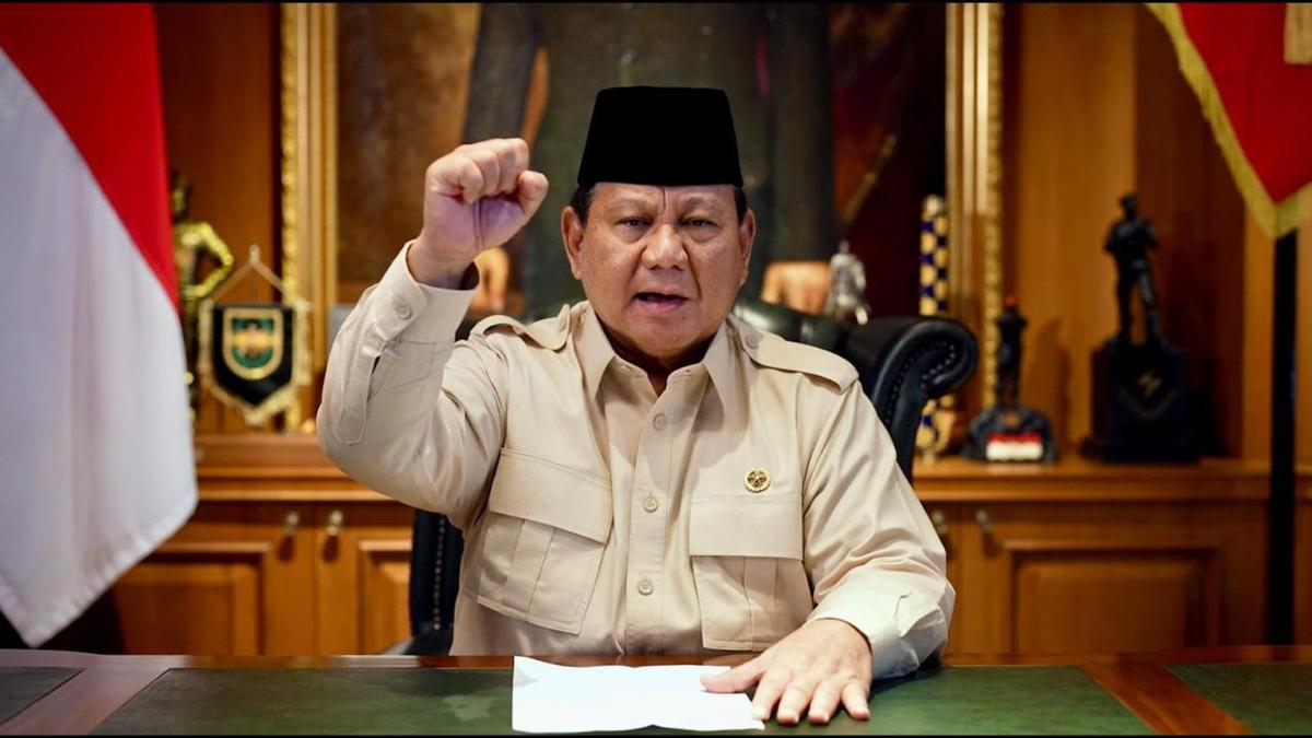 Koruptor Bakal Disikat Habis, Prabowo: Kalau Maling Jangan Diajak Rukun