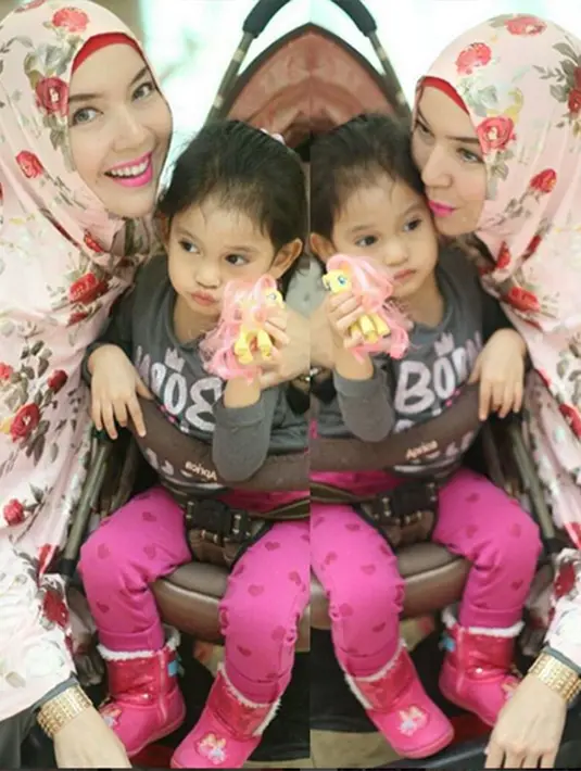 Wajahnya yang keibuan dan gayanya yang anggun bisa kita lihat dengan jelas lewat foto-foto yang dipajangnya di akun Instagram RimaIdris149. (Via Instagram/@rimaidris149)