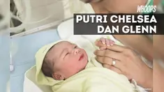 Pasangan artis Glenn Alinskie dan Chelsea Olivia dikaruniai bayi mungil berjenis kelamin perempuan.
