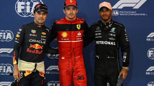 Charles Leclerc - Ferrari - F1 GP Singapura - Formula 1 GP Singapura - 1 Oktober 2022