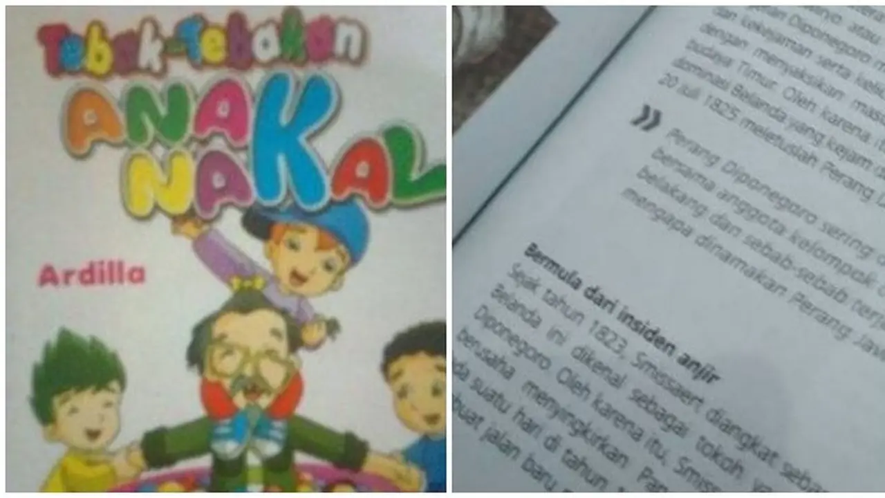 6 Tulisan Nyeleneh di Buku Pelajaran Siswa Ini Bikin Tepuk Jidat