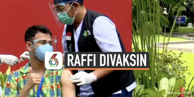 VIDEO: Efek Ini Dirasakan Raffi Ahmad Usai Disuntik Vaksin Covid-19