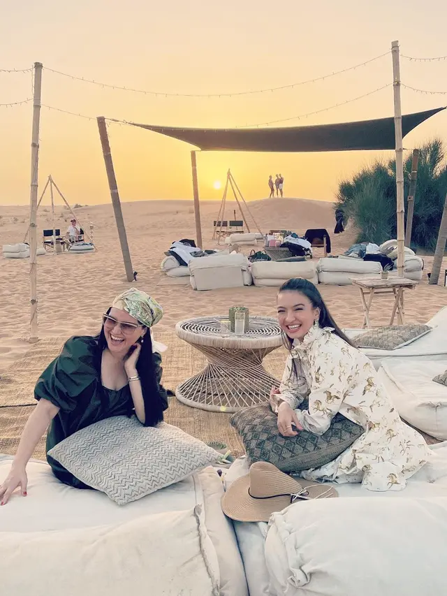 Momen Liburan Raline Shah di Dubai, Kunjungi Banyak Tempat Menarik. (Sumber: Instagram/ralineshah)