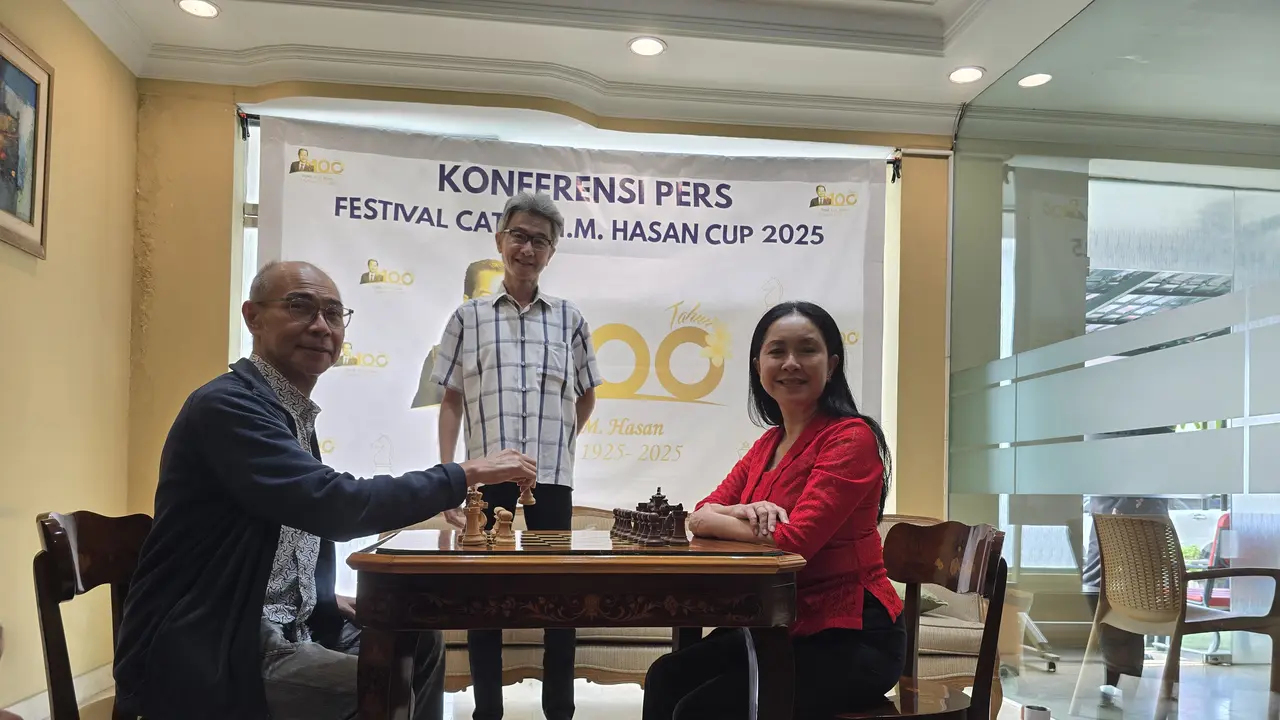 Cari Talenta Muda Berbakat Catur Indonesia, HM Hasan Cup 2025 Digelar Akhir Agustus