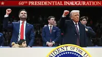 Pelantikan ini menandai kedua kalinya Donald Trump menjabat sebagai Presiden Amerika Serikat. (Jim WATSON/AFP)