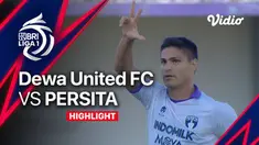 Berita Video, Highlights Pertandingan BRI Liga 1 Pekan 20 antara Dewa United Vs Persita Tangerang pada Minggu (22/1/2023)