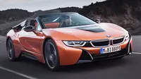 BMW i8 Roadster tampil seksi dan menggoda (Carscoops)