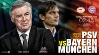 PSV Vs Muenchen: Selangkah Menuju 16 Besar
