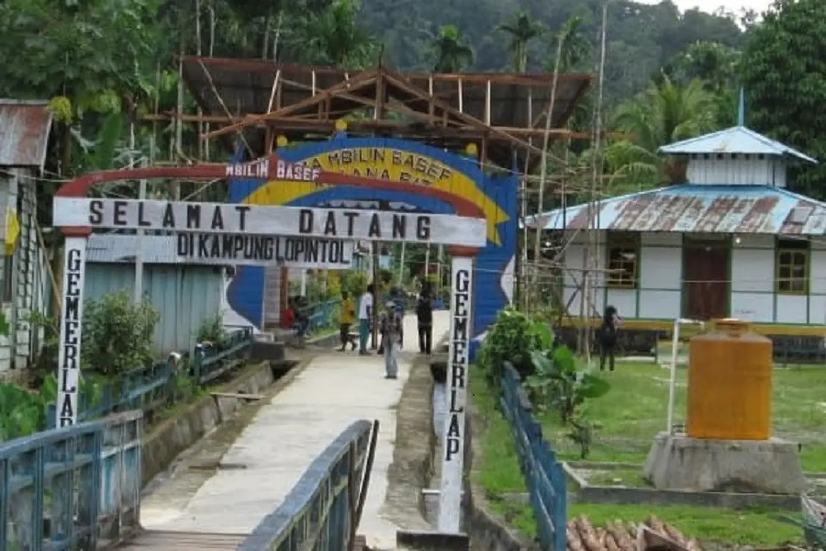 Kampung muslim di Raja Ampat Papua Barat