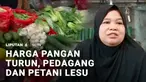 Selain harga daging sapi, harga sejumlah pangan di pasaran terpantau mulai turun dan kembali normal. Namun, penurunan harga belum mendongkrak daya beli masyarakat. Petani pun mengeluhkan harga jual panen yang turun.