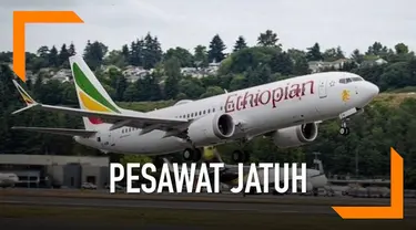 Pesawat Ethiopian Airlines tujuan Nairobi, Kenya, jatuh tak lama setelah lepas landas. Sekitar 149 penumpang dan 8 kru pesawat berada di dalamnya.