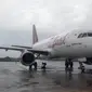 Pesawat Batik Air PK-LUT dengan nomor penerbangan ID-6803 akhirnya dievakuasi dari landasan pacu Bandara Sultan Thaha, Jambi (DJB), pada Minggu (7/3/2021) ini.