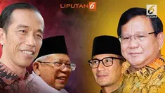 Lingkaran Survei Indonesia (LSI) merilis hasil survei terkait elektabilitas pada dua bakal calon presiden dan calon wakil presiden (capres-cawapres) di Pilpres 2019.