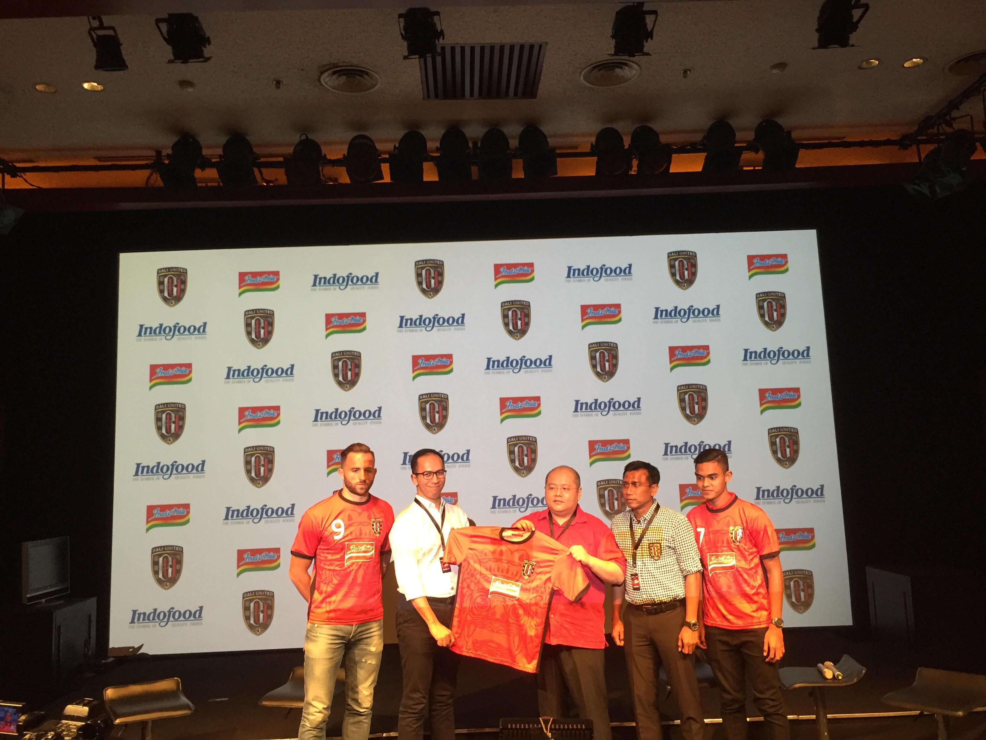 Bali United saat menggelar jumpa pers di Jakarta beberapa waktu lalu. (Liputan6.com/Muhammad Adi Yaksa)