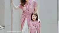 5 Model Baju Anak Brokat Kombinasi Satin, Elegan dan Nyaman Dipakai