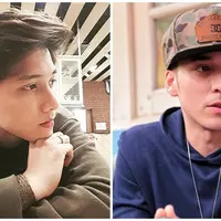 Ahmad Syaiful, putra Mastur, dan Stefan William. (Instagram/ahmad_pule Adrian Putra/Bintang.com)