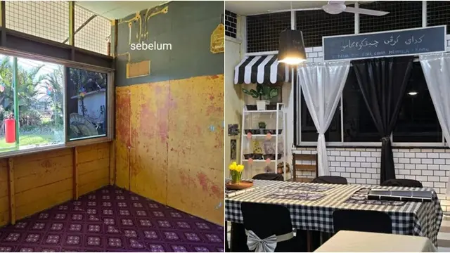 Guru Ini Sulap Ruang Kelas Jadi Tempat Belajar Bertema Kafe, Menginspirasi