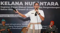 Menteri Pariwisata dan Ekonomi Kreatif (Menparekraf), Sandiaga Salahuddin Uno dalam acara Kelana Nusantara di Kota Mataram, Lombok, Nusa Tenggara Barat pada Sabtu (25/6/2022). (Dok. Istimewa)