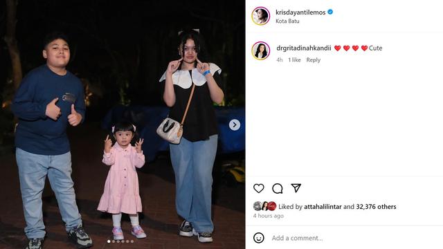 Anak-anak dan Cucu Krisdayanti