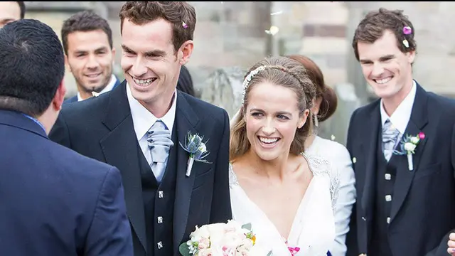 Pernikahan juara Wimbledon 2013, Andy Murray, telah melangsungkan pernikahan pada Sabtu, 11 April 2015, di Katedral Dunblane, Inggris.