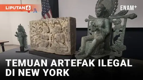 VIDEO: Artefak Indonesia Ilegal ditemukan di New York