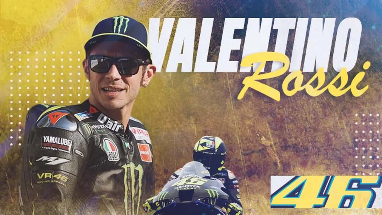 MotoGP - Ilustrasi Valentino Rossi Pensuin, 9 Gelar Juara Dunia