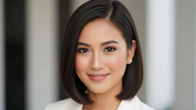Model Rambut Wanita Pendek Sebahu