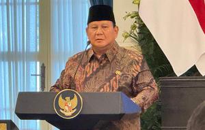 Presiden Prabowo Subianto saat memimpin sidang kabinet paripurna 1 tahun pemerintahan di Istana Negara Jakarta, Senin (20/10/2025). (Foto: Liputan6.com/Lizsa Egeham).