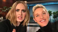 Pekan lalu, penyanyi Adele muncul di The Ellen DeGeneres Show dan bermain kuis bersama Ellen.