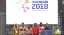 Wapres RI, Jusuf Kalla, saat acara peresmian hitung mundur Asian Para Games 2018 di Kemayoran, Jumat (6/10/2017). Asian Para Games 2018 akan digelar mulai 8 hingga 13 Oktober di Jakarta-Palembang. (Bola.com/M Iqbal Ichsan)