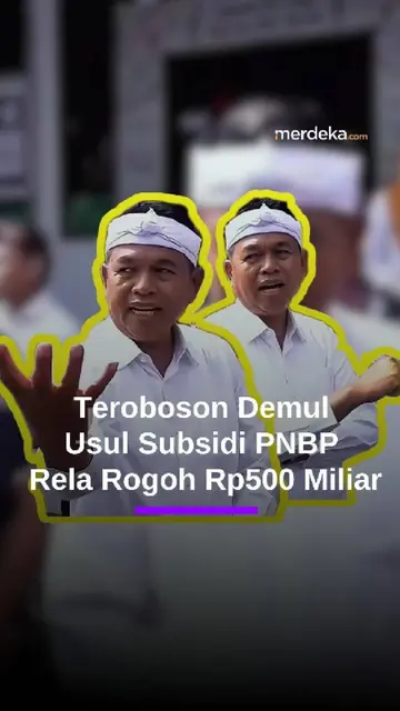 Terobosan Dahsyat Demul Bayar Pajak Tanpa KTP Pemilik Pertama, Mau Subsidi PNBP Rp500 Miliar