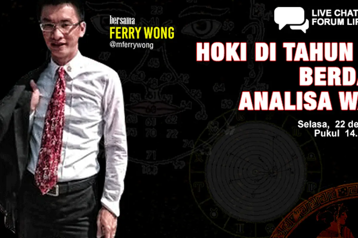 Ikuti Live Chat, “Hoki di Tahun 2016 Berdasarkan Analisa Wajah