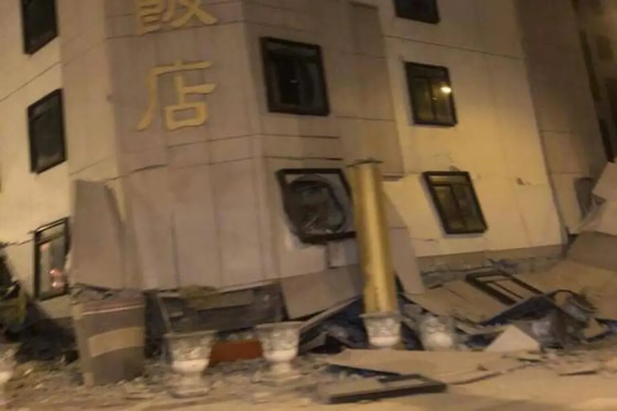 Gempa Taiwan 6,4 SR