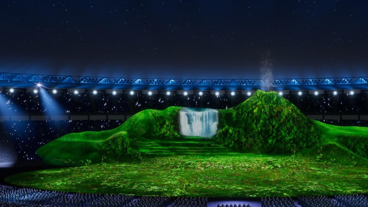 Panggung Pembukaan Asian Games 2018