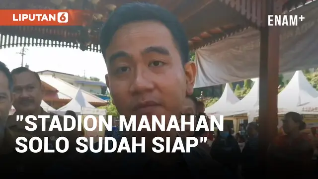 VIDEO: Gibran Rakabuming Raka Sebut Solo Siap Ajukan Diri Jadi Venue Pertandingan Piala Dunia U-17