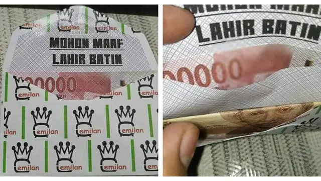 6 Desain Amplop THR Anti-Mainstream, Bikin Geleng Kepala