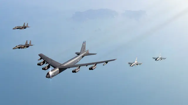 Amerika Serikat dan Korea Selatan Gelar Latihan Militer Gabungan di Semenanjung Korea