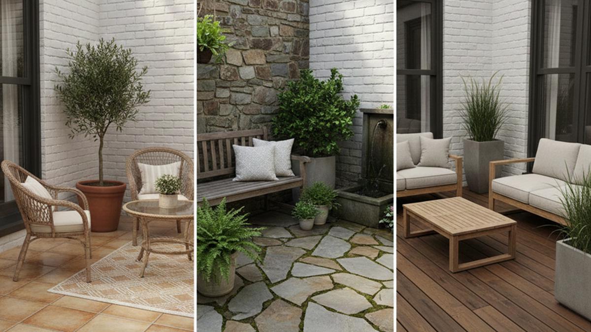 Keramik vs Batu Alam vs Kayu: Mana Lantai Teras Terbaik untuk Rumah Kecil?