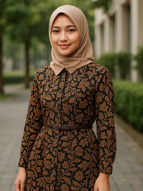 Model Tunik Batik Cocok untuk Kondangan dan Hijab Friendly? Ini 7 Inspirasinya
