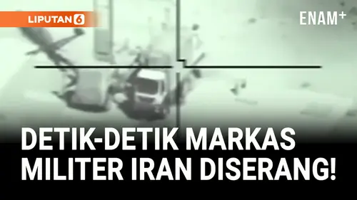  Israel Rilis Video Serangan ke Peluncur Rudal Iran!